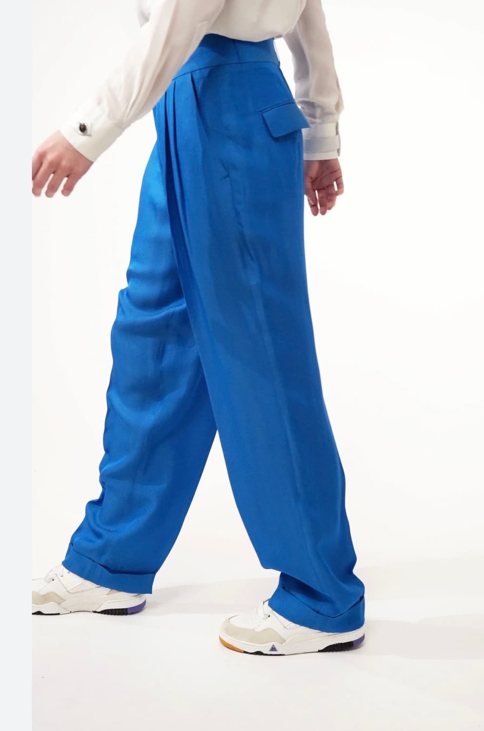 새상품 컨디션 A.L.C. 블루 벨트 팬츠 6사이즈(55사이즈) 상품이미지3