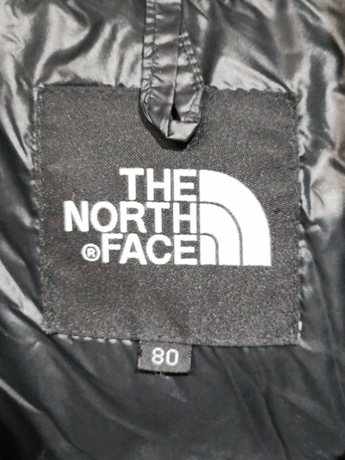 (S) 노스페이스 눕시패딩 점퍼 블랙 거위털 700 다운자켓  상품이미지3