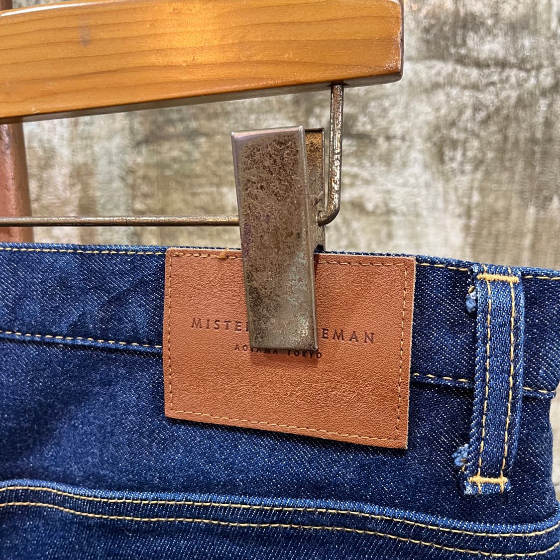 미스터젠틀맨 지퍼 디테일 리지드 데님 팬츠 상품이미지10