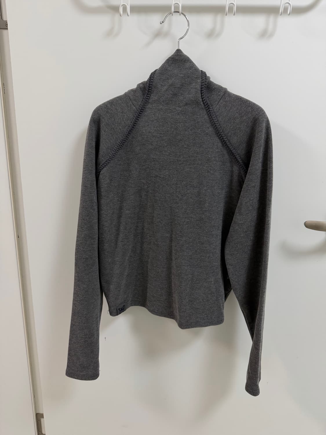 나비버스 그레이 베이스볼 후디s 상품이미지2