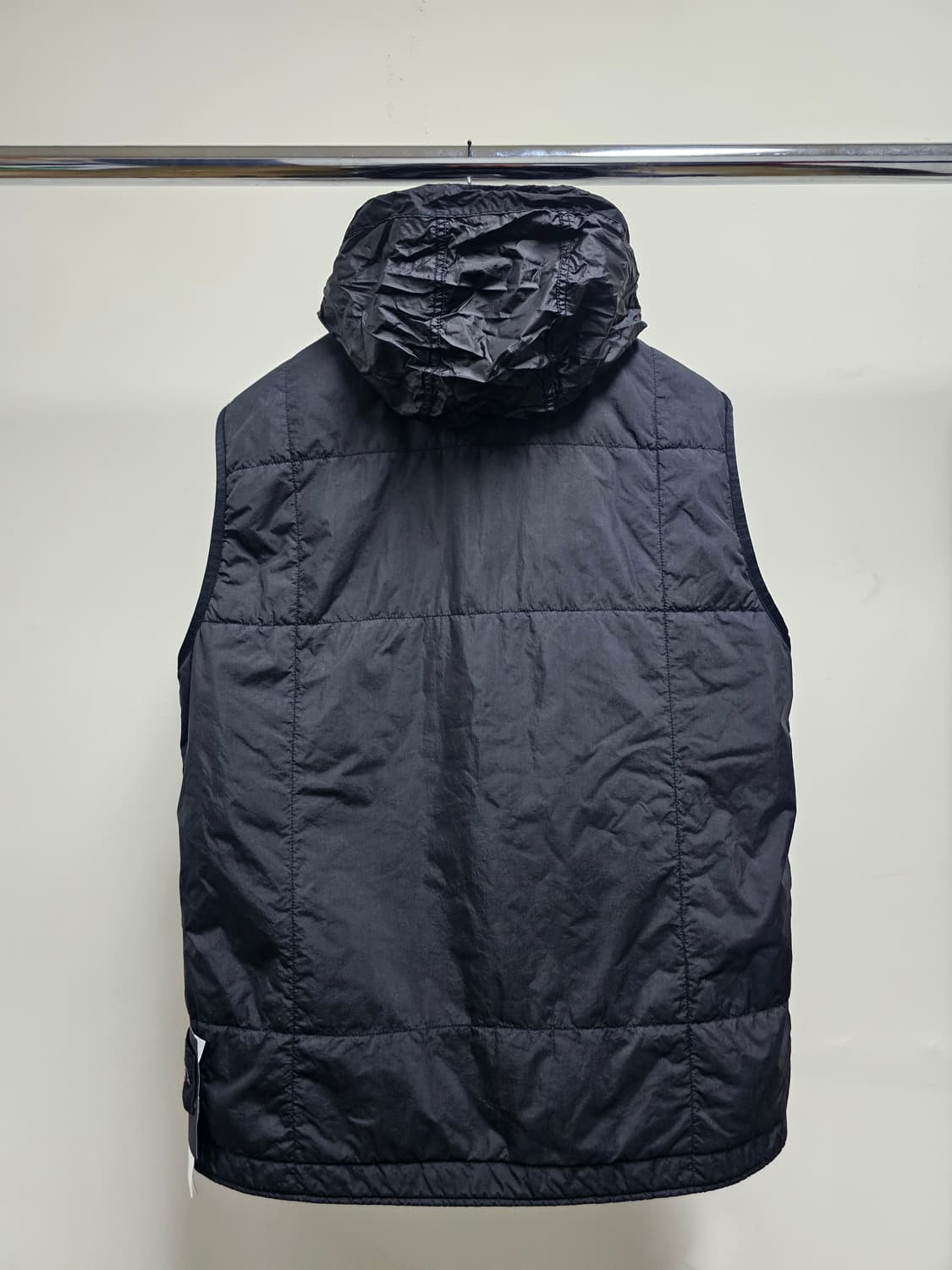 스톤아일랜드 고스트 피스 스트레치 울 나일론 리버시블 베스트 상품이미지10