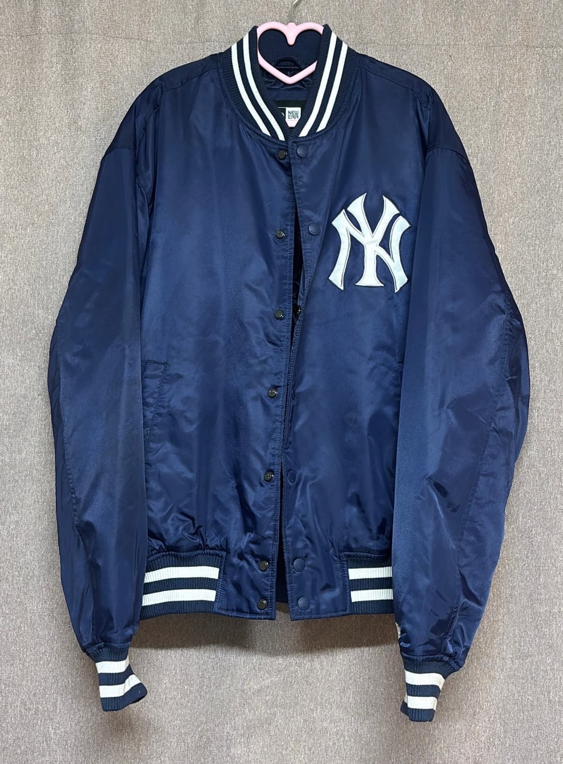 뉴에라 NY 양키스 네이비 야구 점퍼 xl 상품이미지1