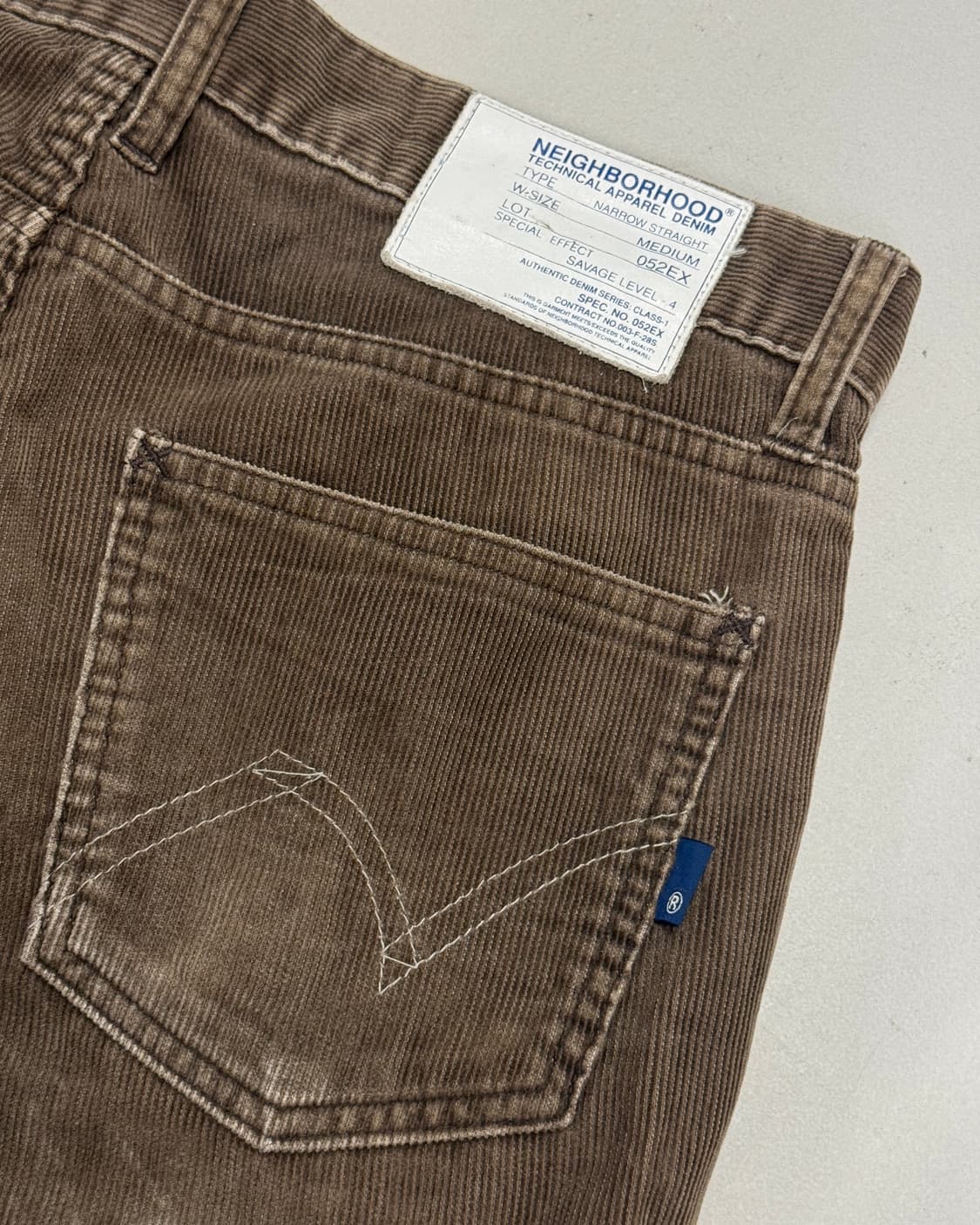 네이버후드 네로우 코듀로이 팬츠 세비지 4 상품이미지6