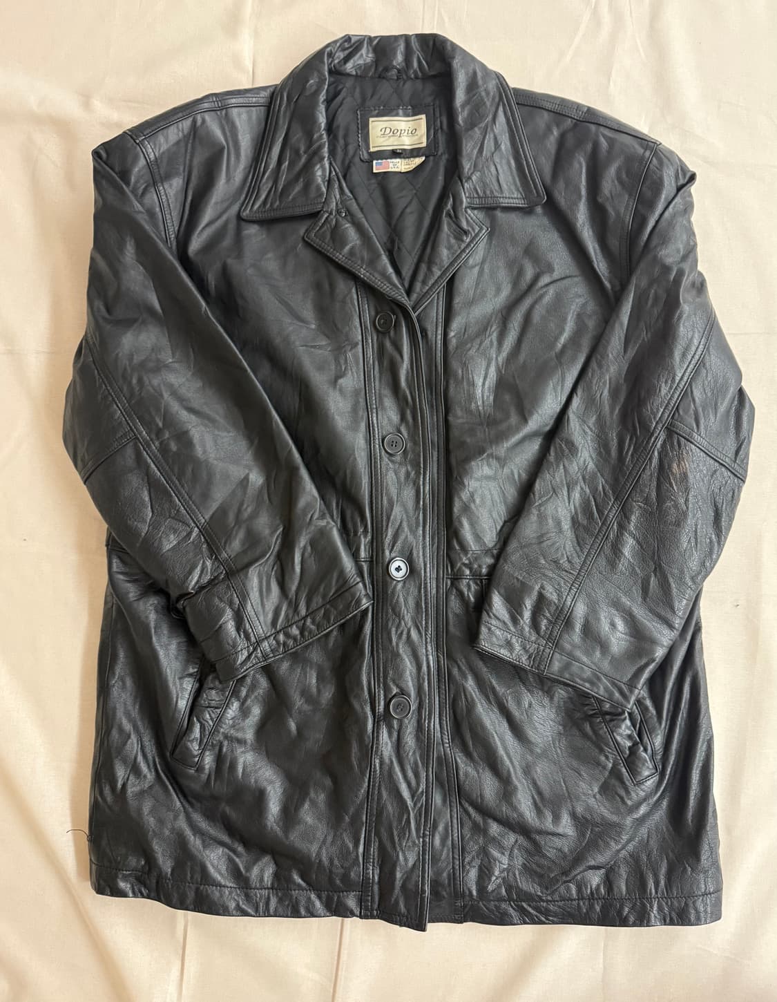 Dopio 가죽 자켓 상품이미지1