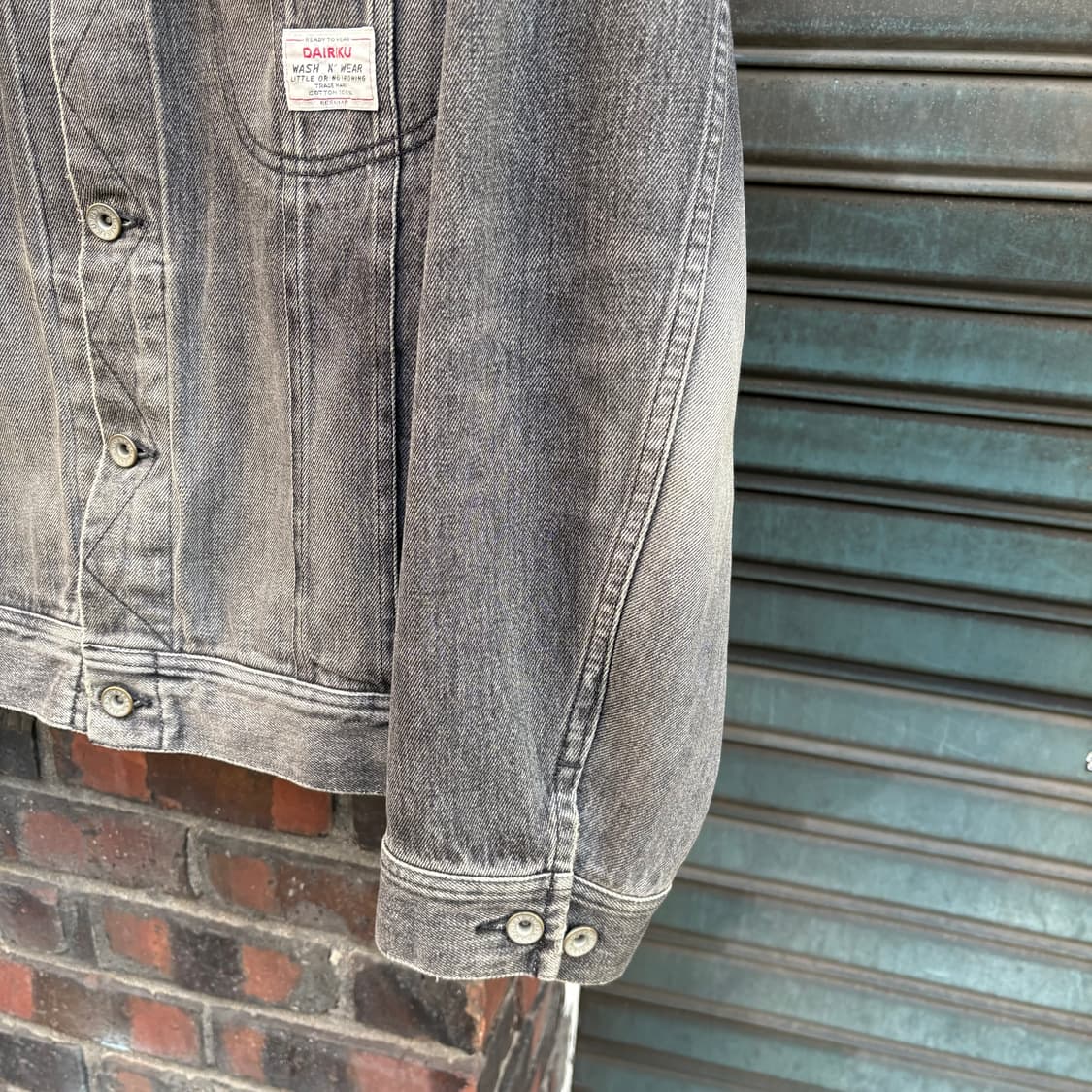 22ss 다이리쿠 데미지 데님 자켓 상품이미지4