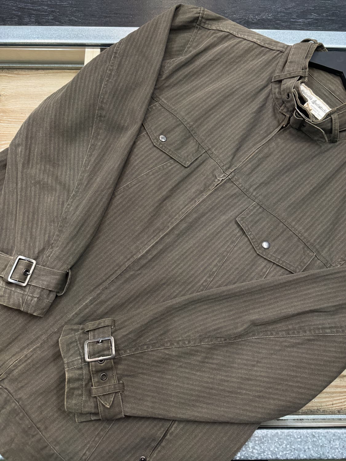 스플렌디드 새티스팩션 투포켓 집업 자켓 상품이미지4