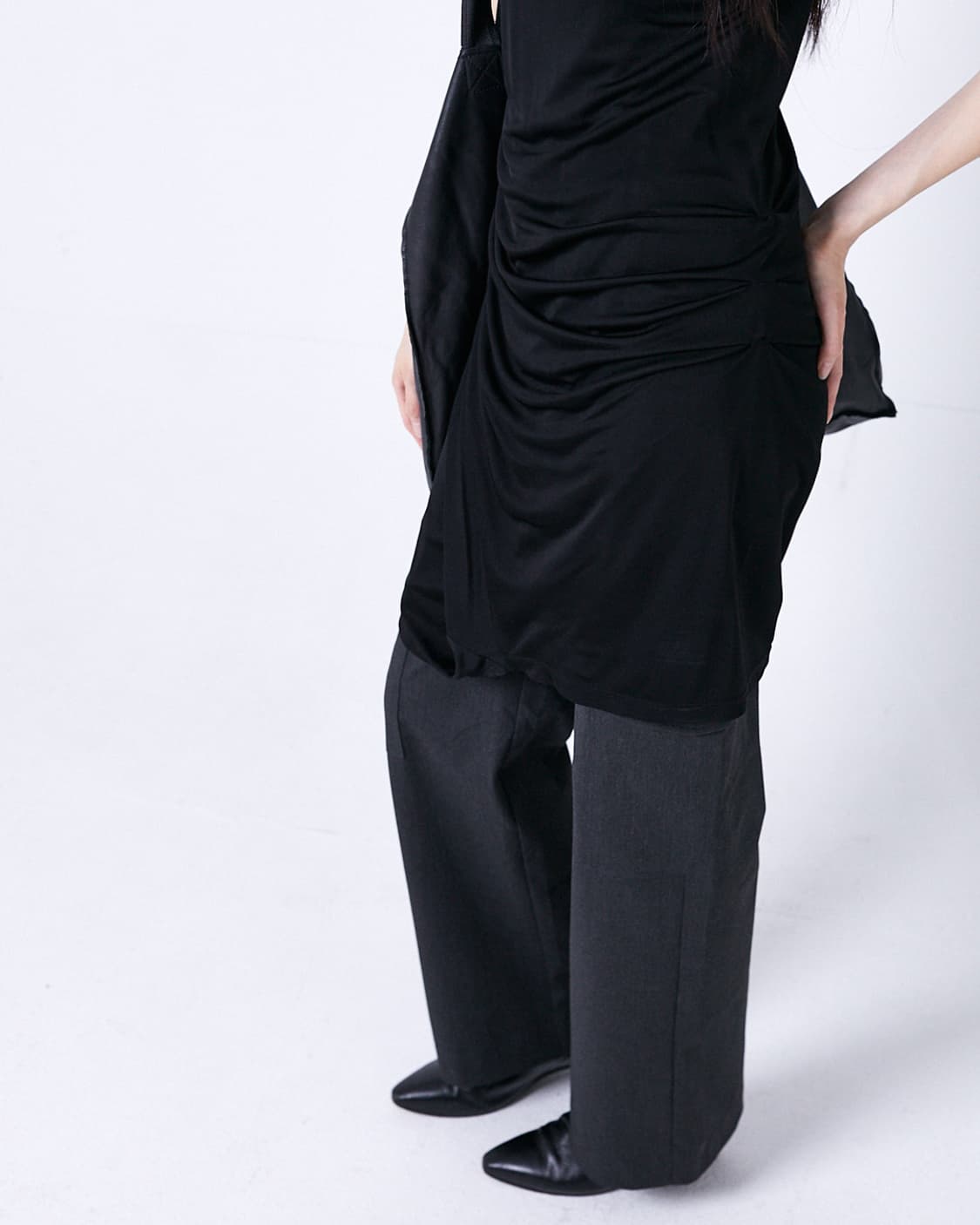 Draping Mini Dress 상품이미지2