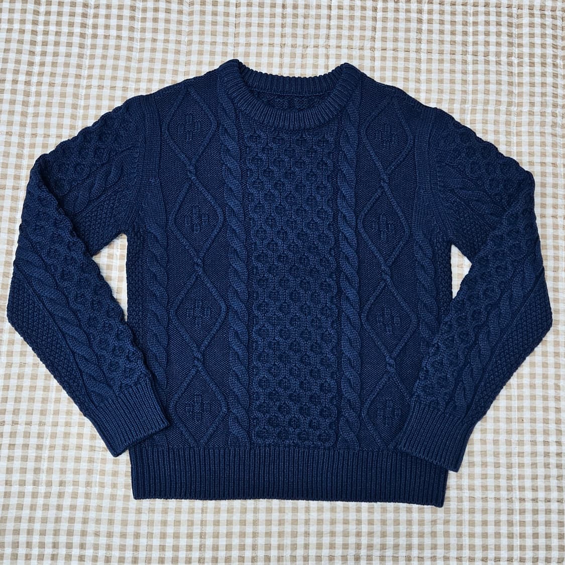 앤더슨벨 케이블 울 니트 남자100 상품이미지1