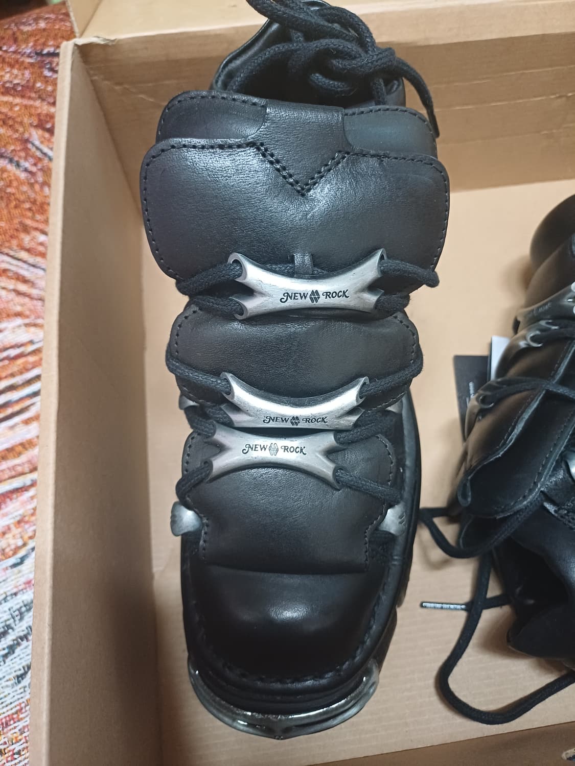 뉴락 워커부츠 새상품 37 상품이미지6
