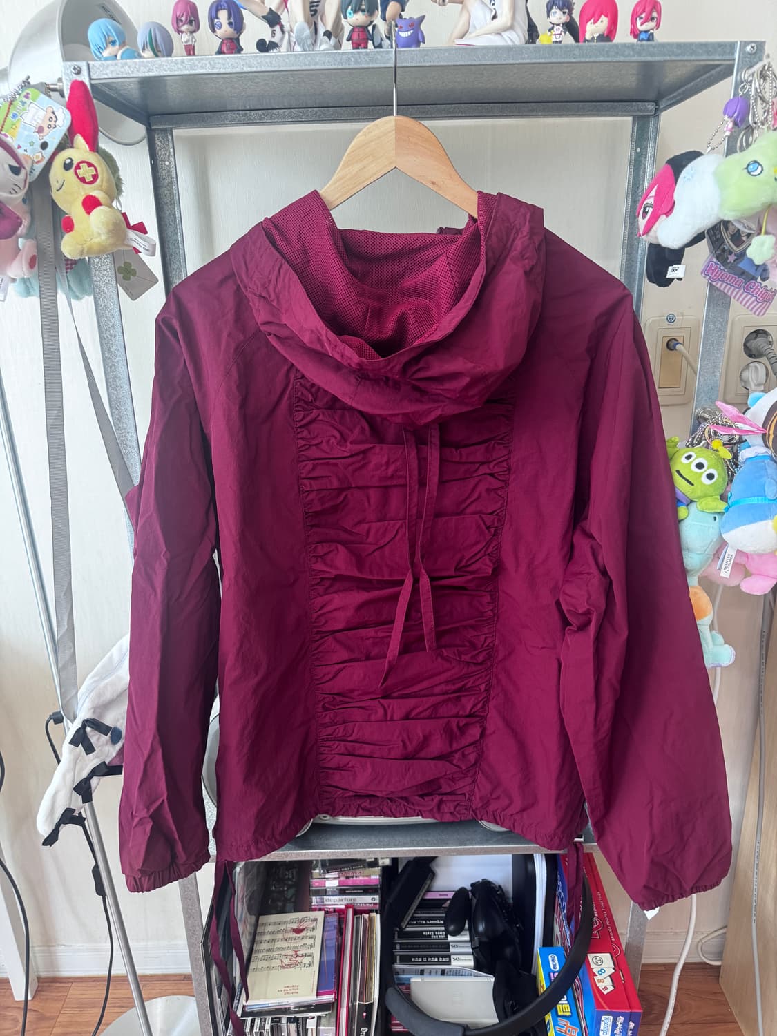 팬시클럽 셔링 윈드브레이커 상품이미지4