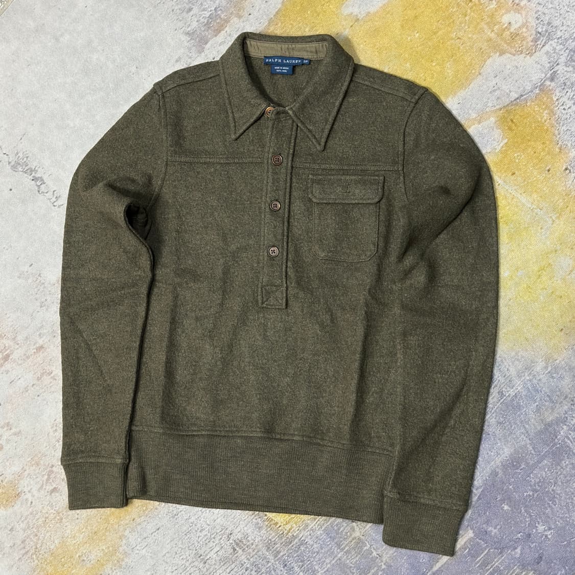 폴로랄프로렌 울 혼방 폴로 니트 s 상품이미지1