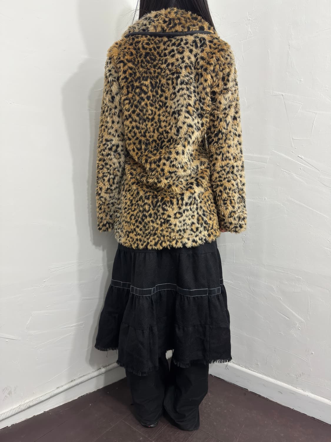 leopard fur coat 상품이미지7
