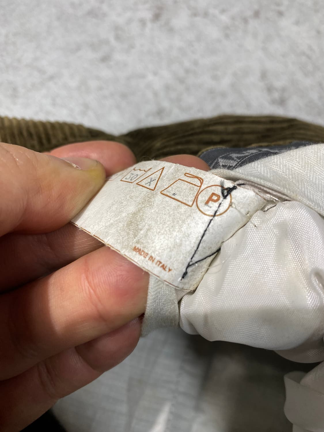 [31-32]90s Andrea Silardi 이태리메이드 코듀로이팬츠 상품이미지9