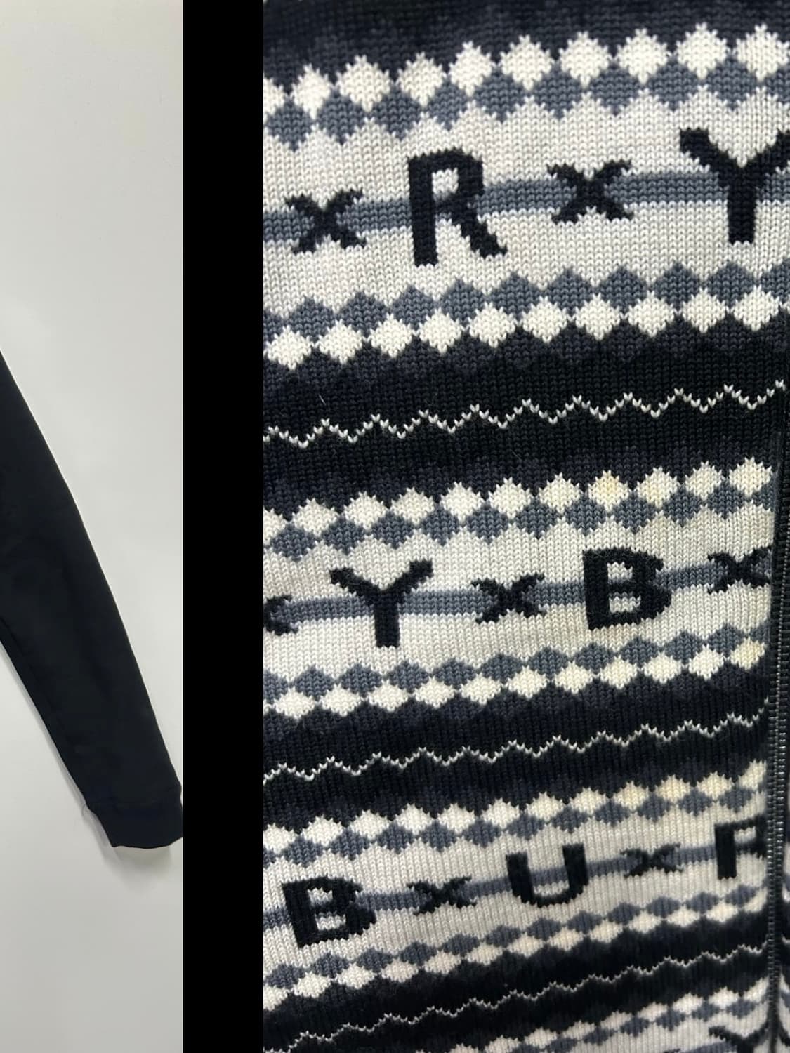 버버리 니트 후드집업 상품이미지4