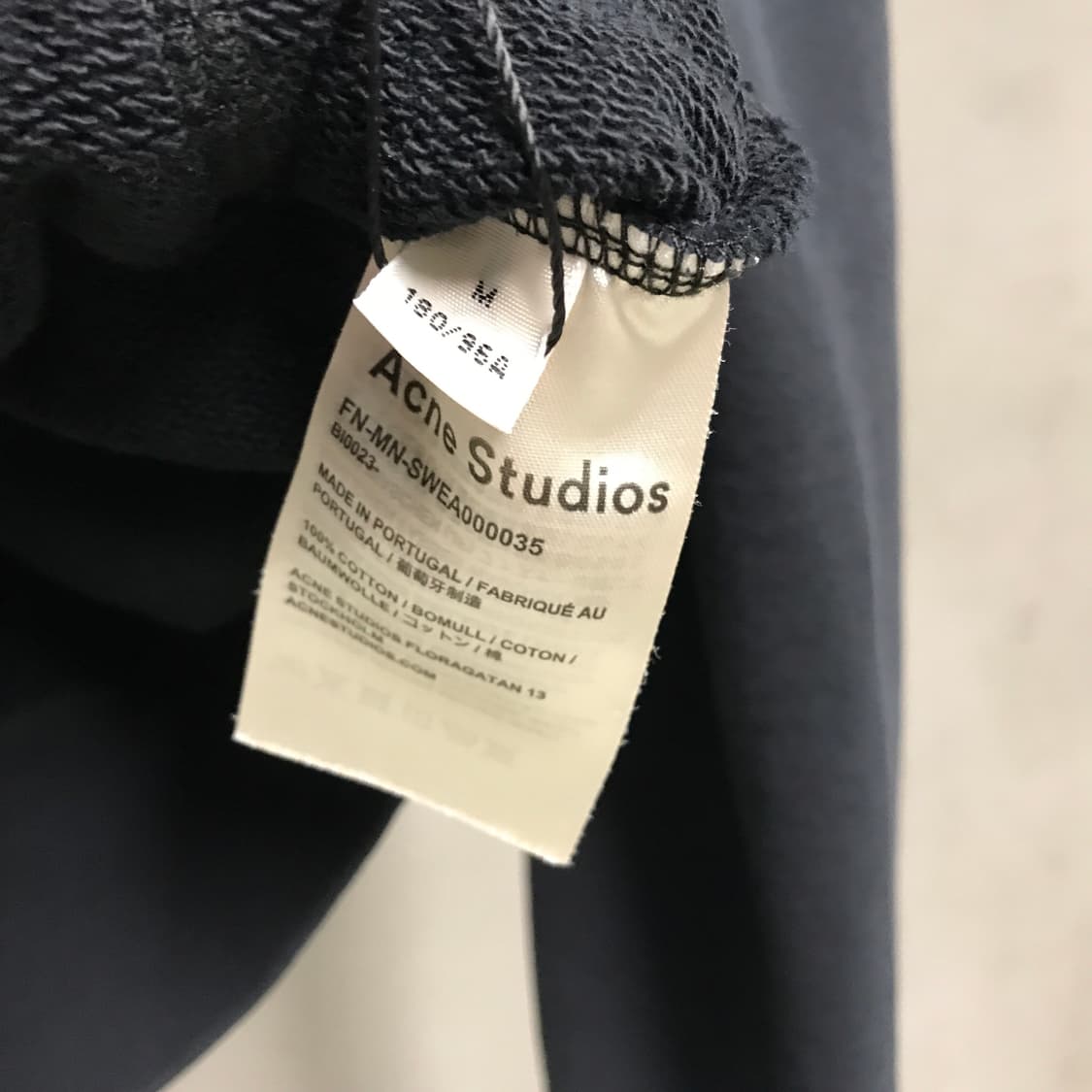 아크네스튜디오 후드 집업 블랙 M 상품이미지6