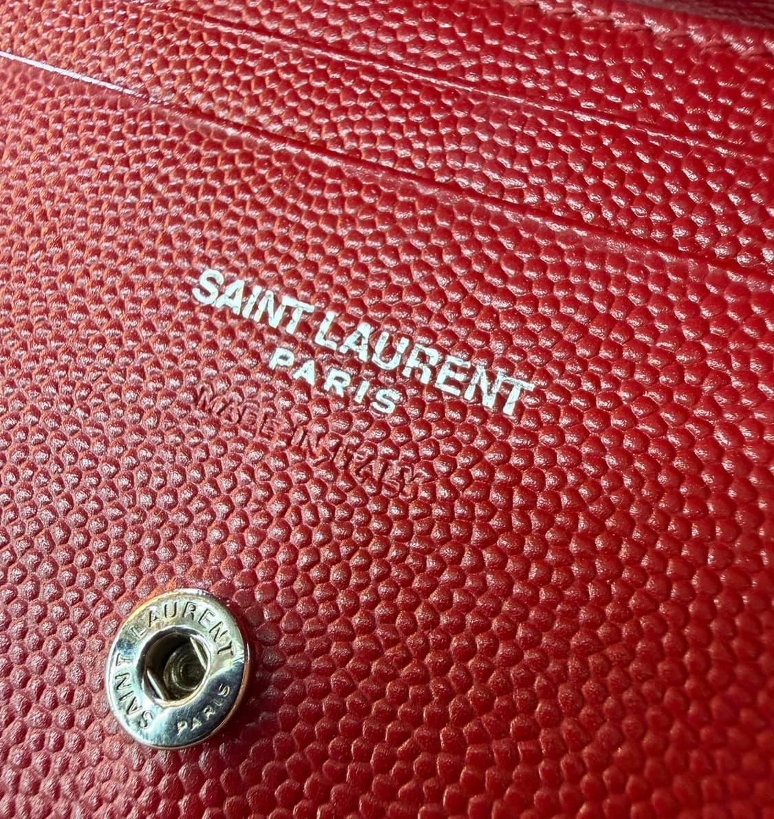 .생로랑 모노그램 마틀라쎄 컴팩트 반지갑 상품이미지5