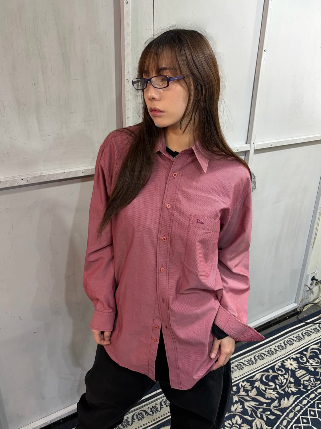 Christian Dior Red Button-Up Shirt 상품이미지6