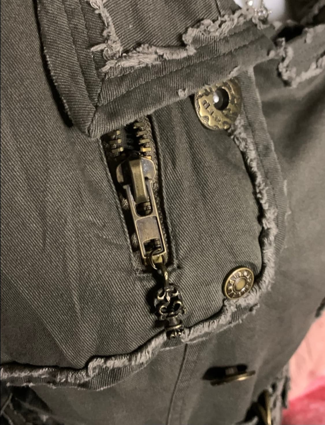 D.I.A 갸루y2k 카키 자켓 상품이미지3