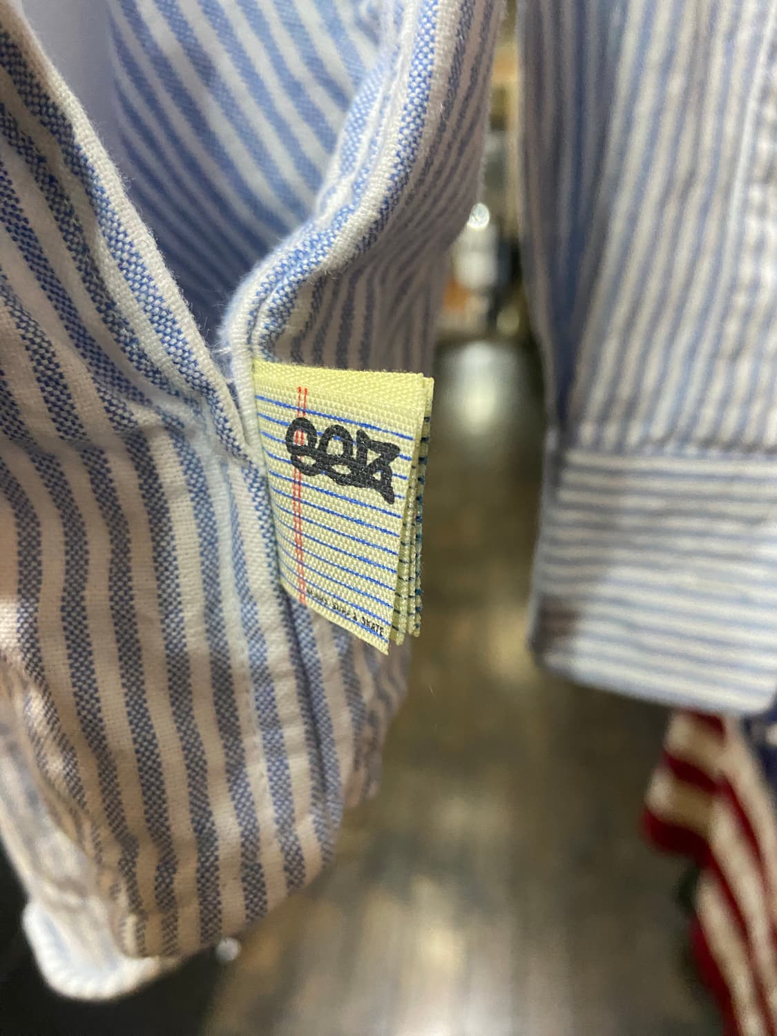 BEAMS X SSZ 빔스 X 사사즈 오버핏 심 포켓 셔츠형 자켓 110 상품이미지5