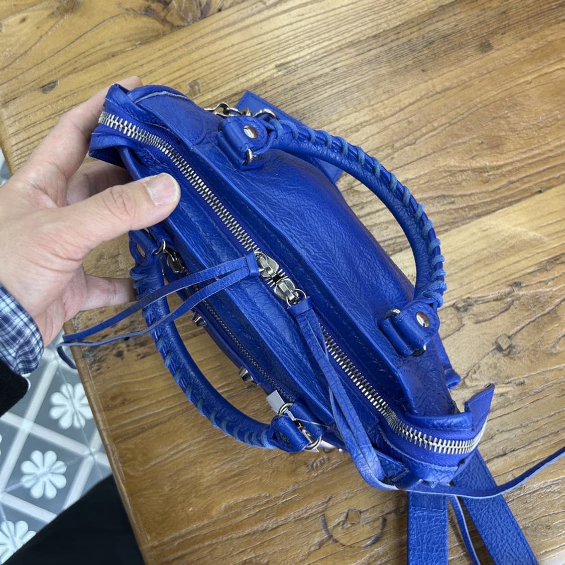 16559 - 발렌시아가 미니 시티백 모터백 상품이미지3