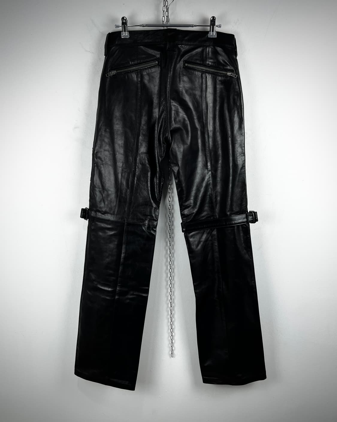 YOSHIYUKI KONISHI BONDAGE LEATHER PANTS  상품이미지7