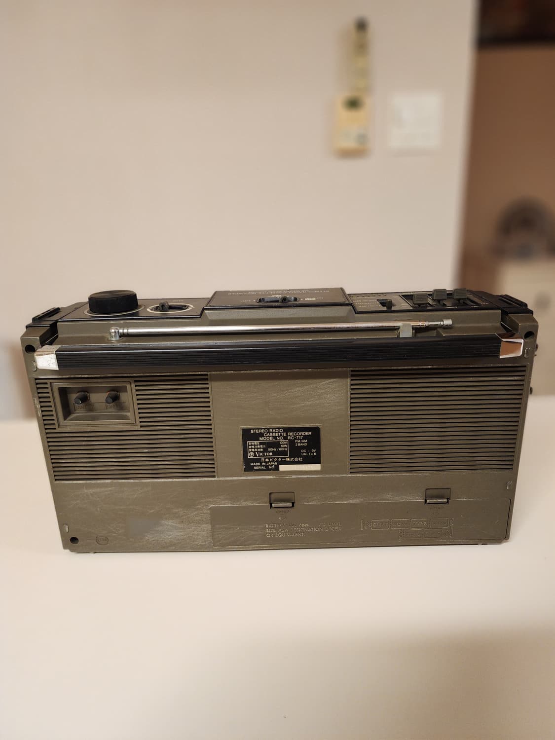 Victor RC-717 빈티지카세트 플레이어  상품이미지5