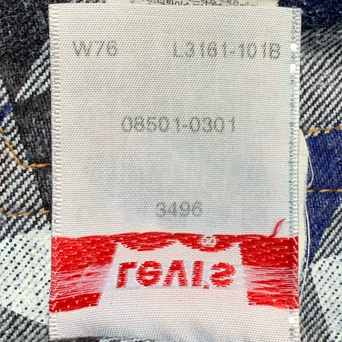 [31] 00's 리바이스 501 롤업 디테일 데님팬츠 08501-030 상품이미지7