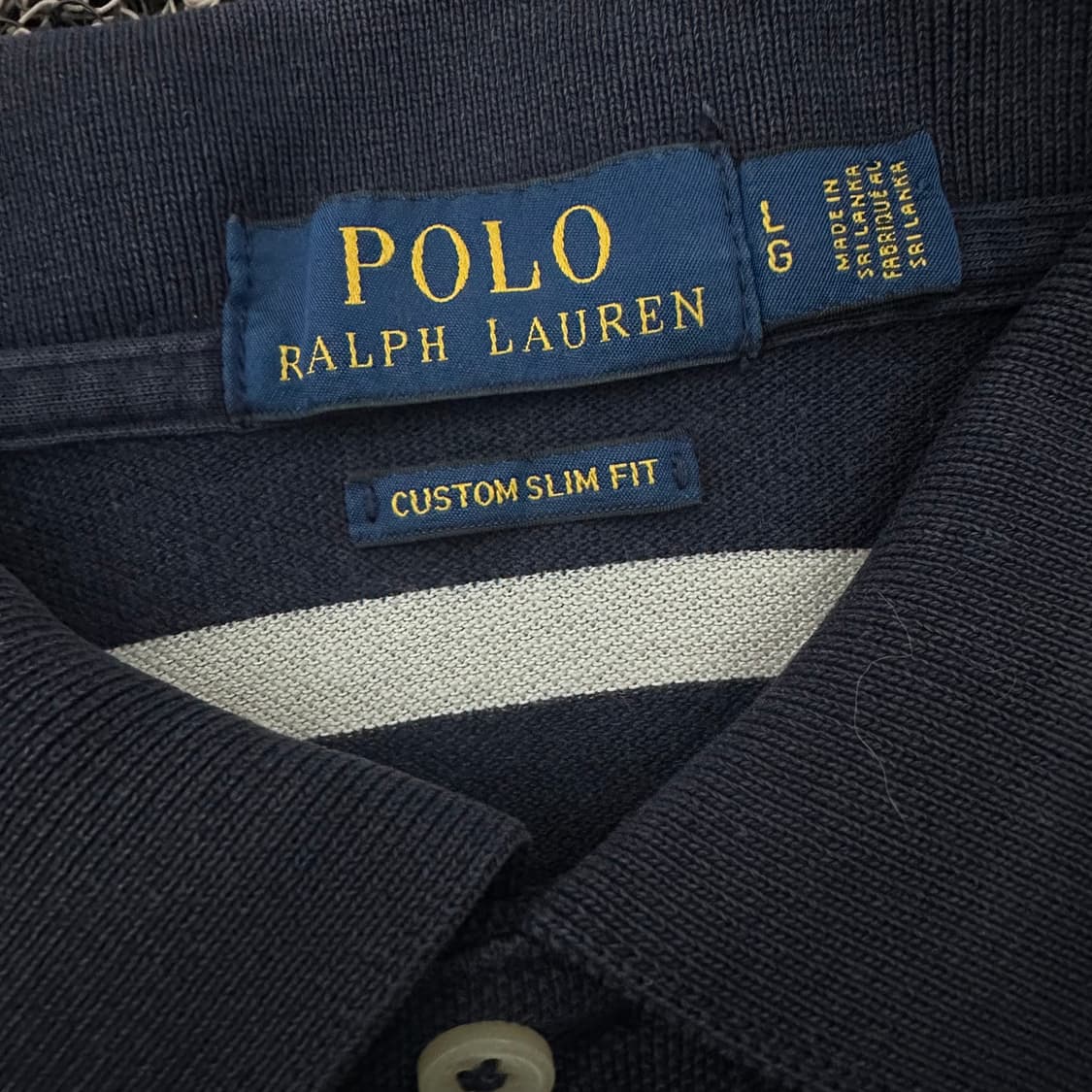POLO 폴로 랄프로렌 스트라이프 반팔티셔츠 L 상품이미지3