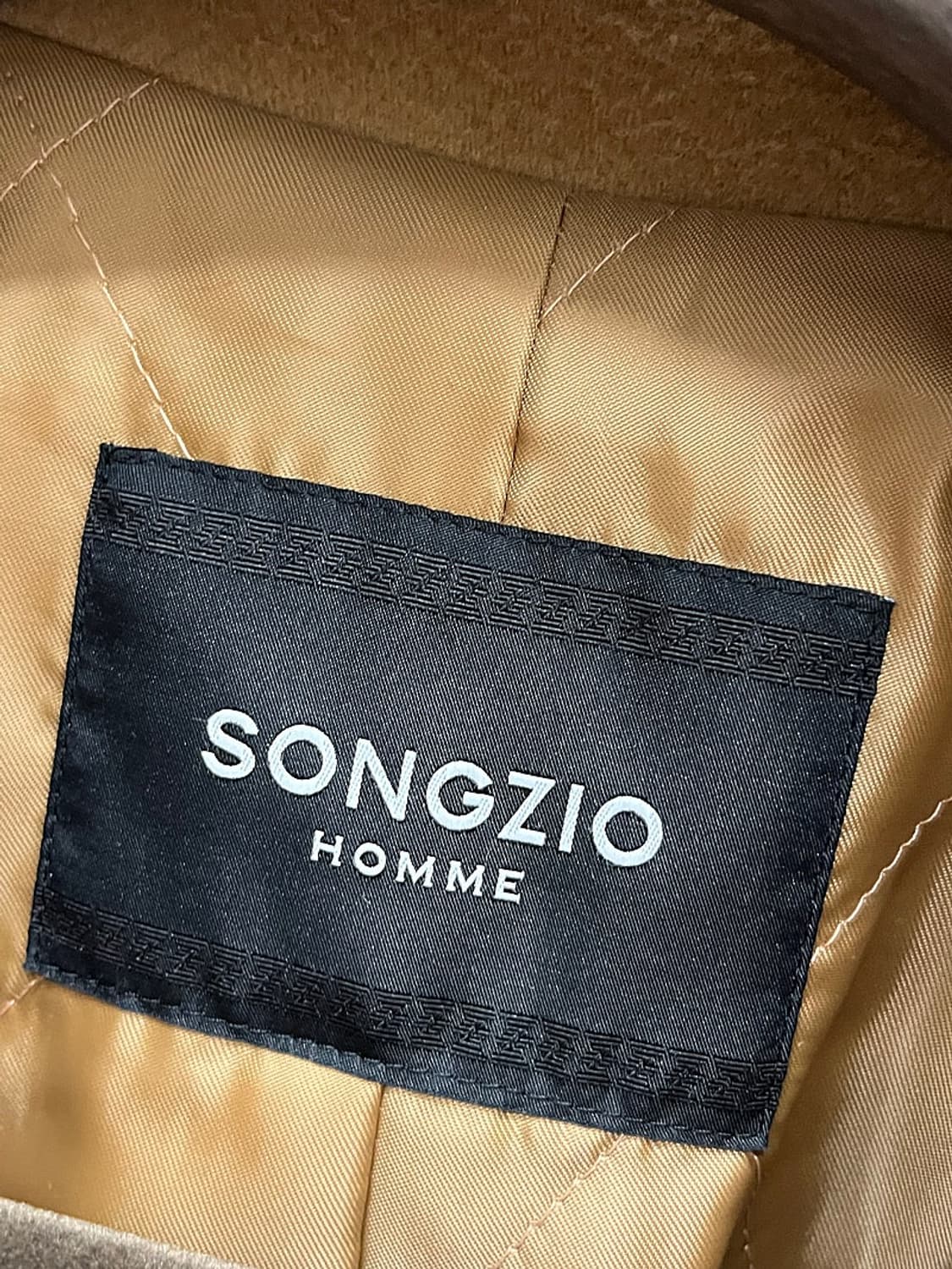 95-100) 송지오옴므 벨티드 울코트  상품이미지2