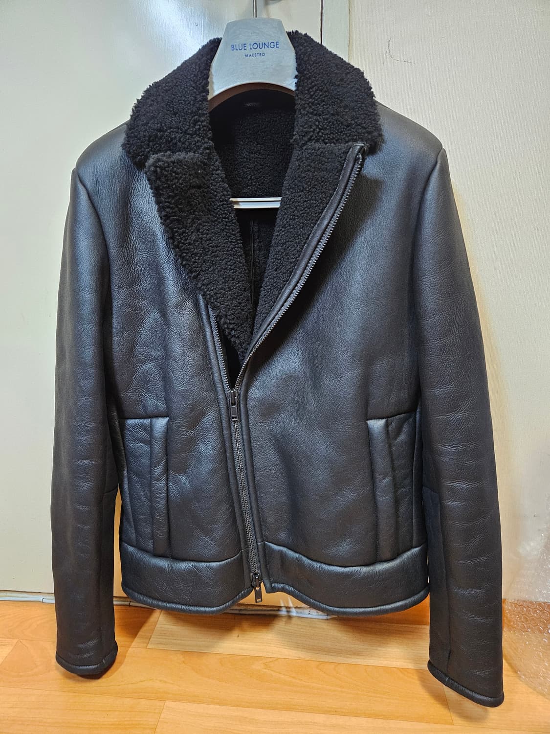 L ~ XL) 띠어리 리얼 무스탕 상품이미지1