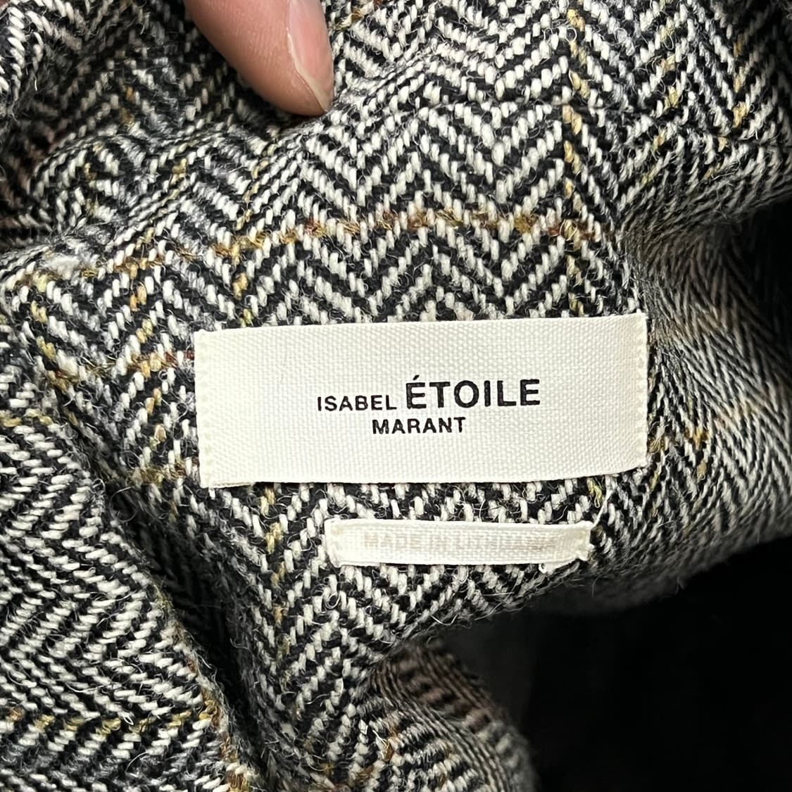  이자벨마랑 체크 블레이저 y14491 상품이미지5