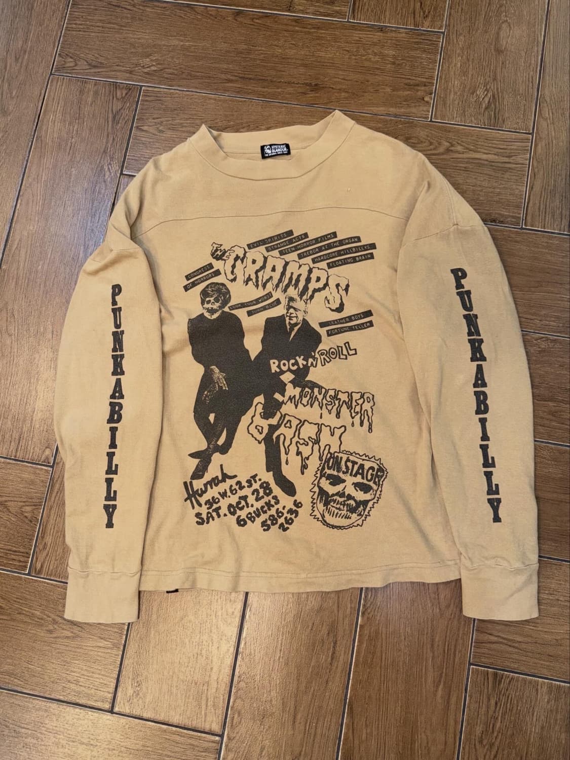 🎸히스테릭글래머 X 더 크램프스 콜라보 롱슬리브 🎸 ( 레어) 상품이미지6