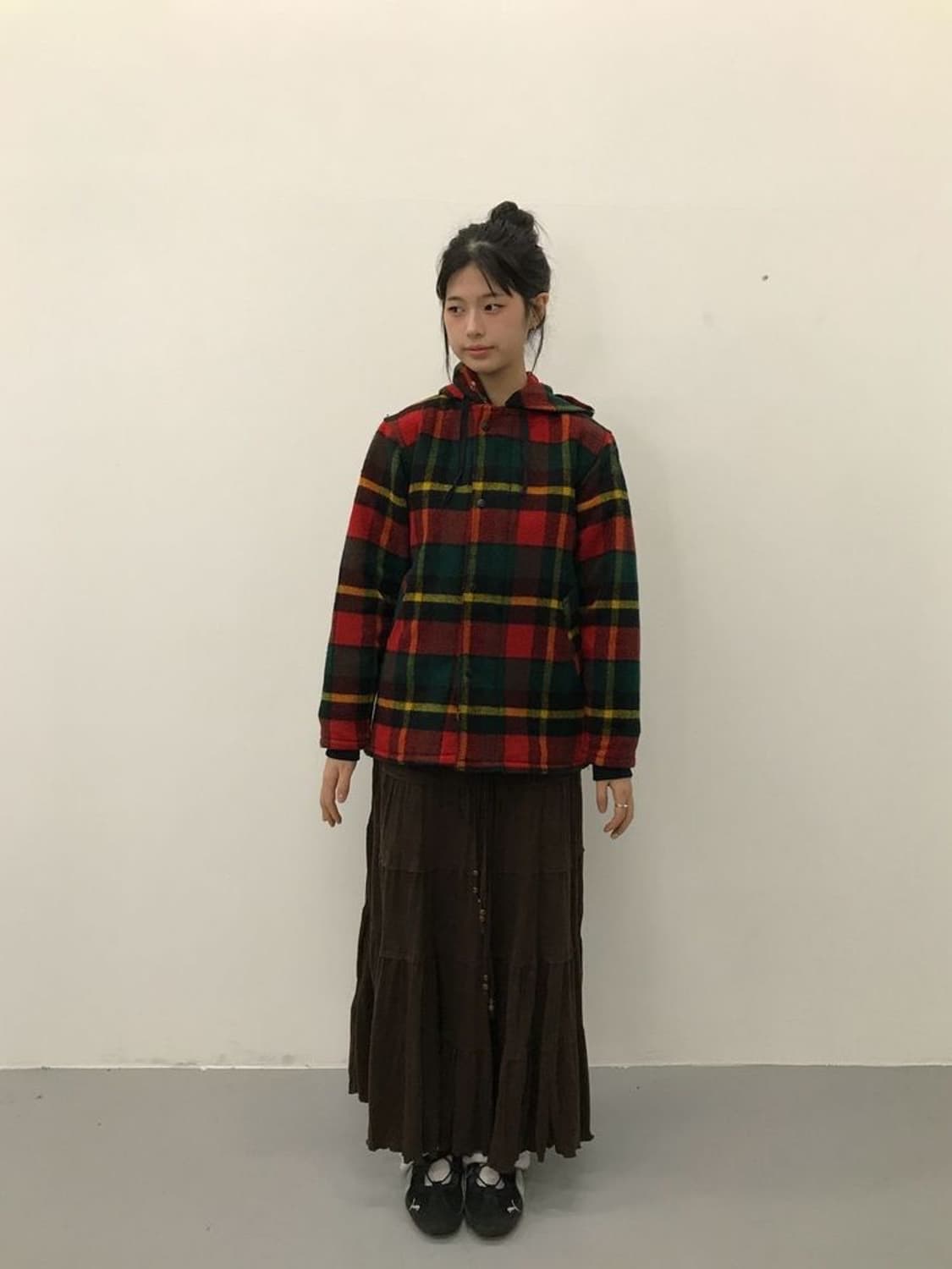 Johnson Woolen Mills Plaid Hood Jacket 상품이미지1