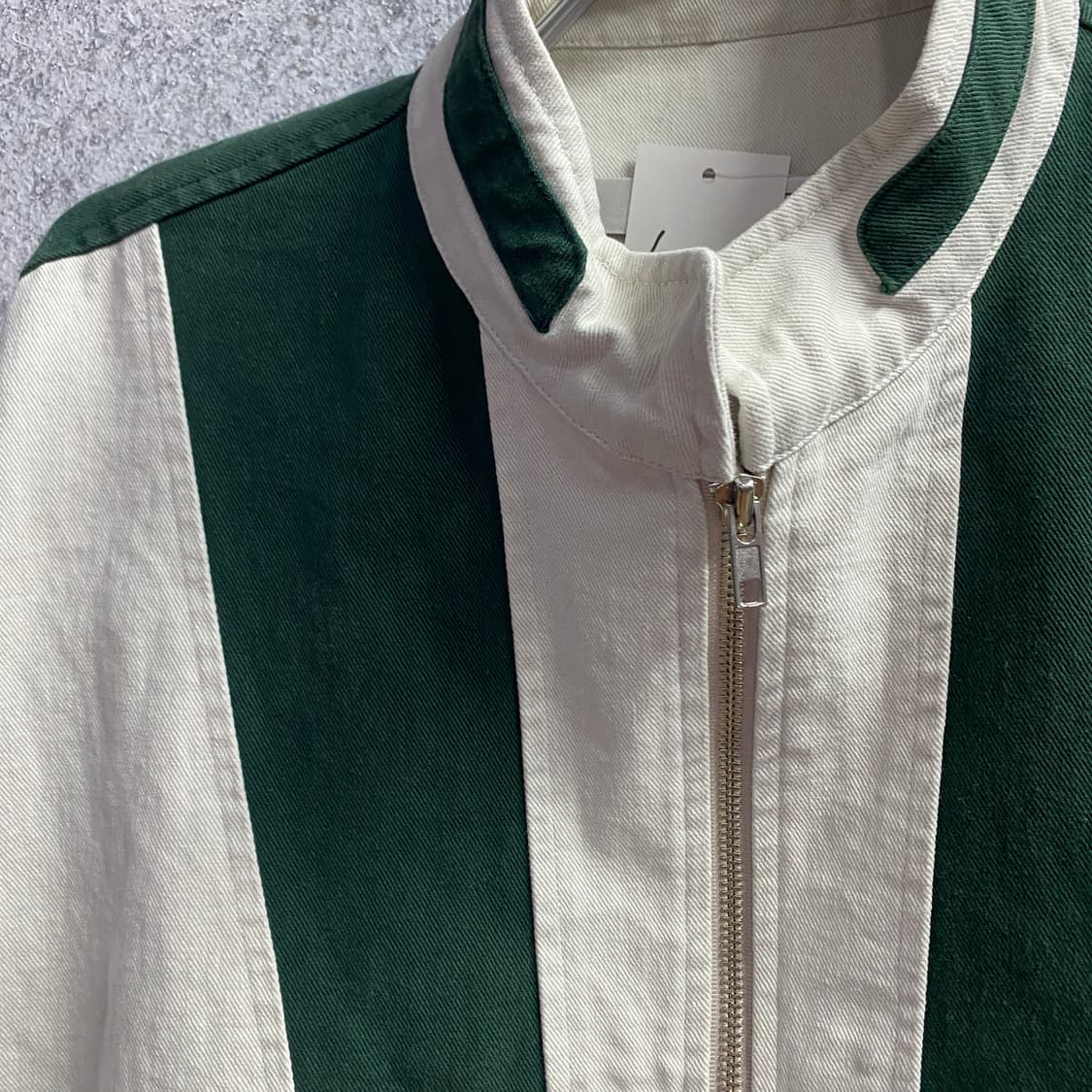 라티젠 LR컬러 블록 블루종 자켓 B4215 상품이미지4