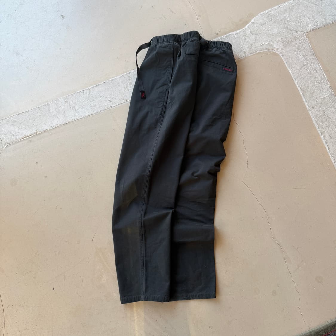 그라미치 벨티드 코튼 팬츠 상품이미지1