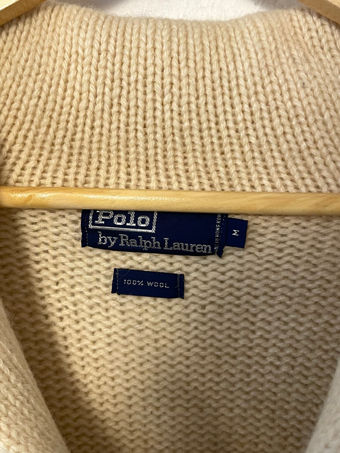 폴로 숄카라 가디건  상품이미지6