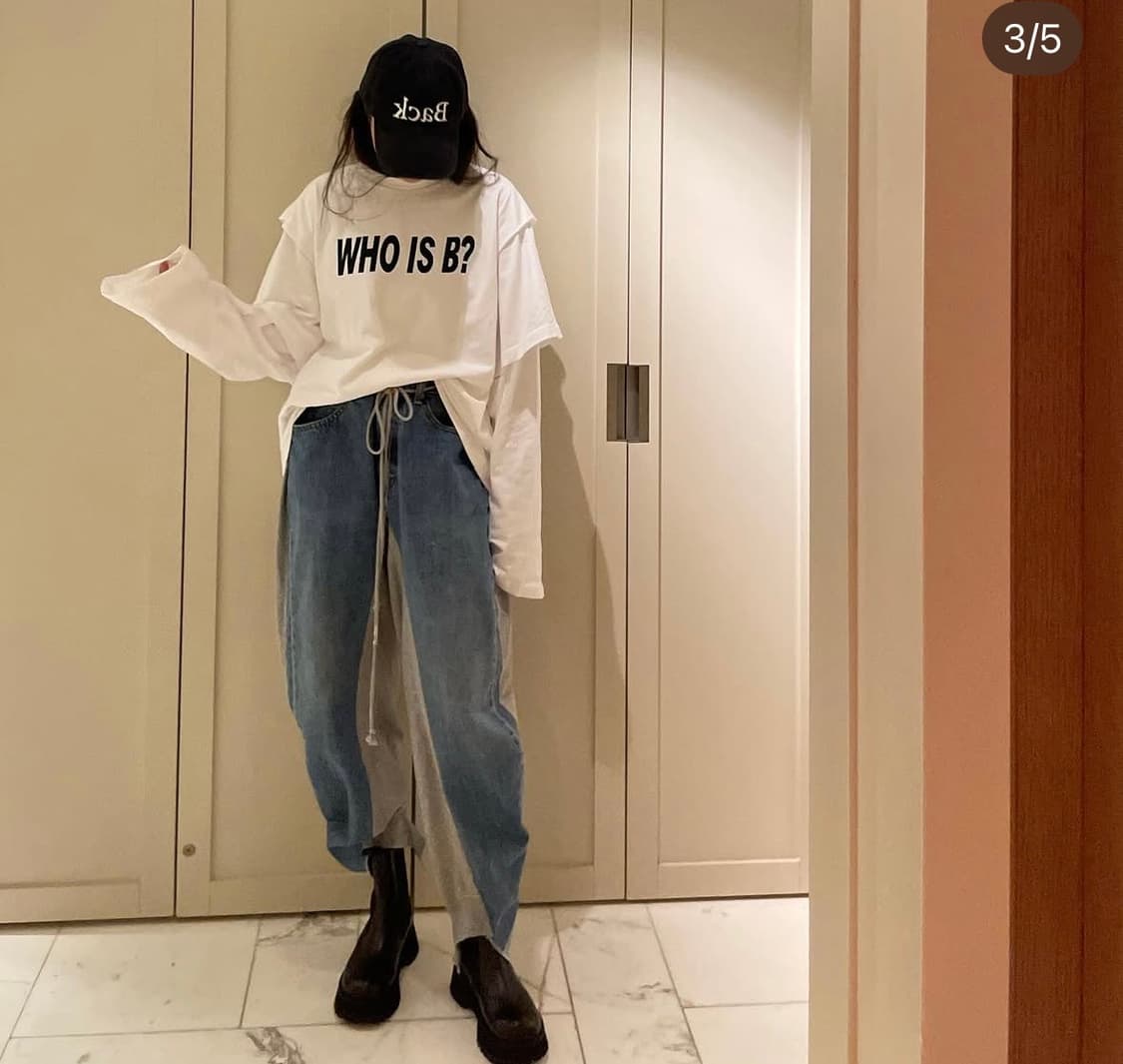 allightz 올라이츠 배색 데님 상품이미지10