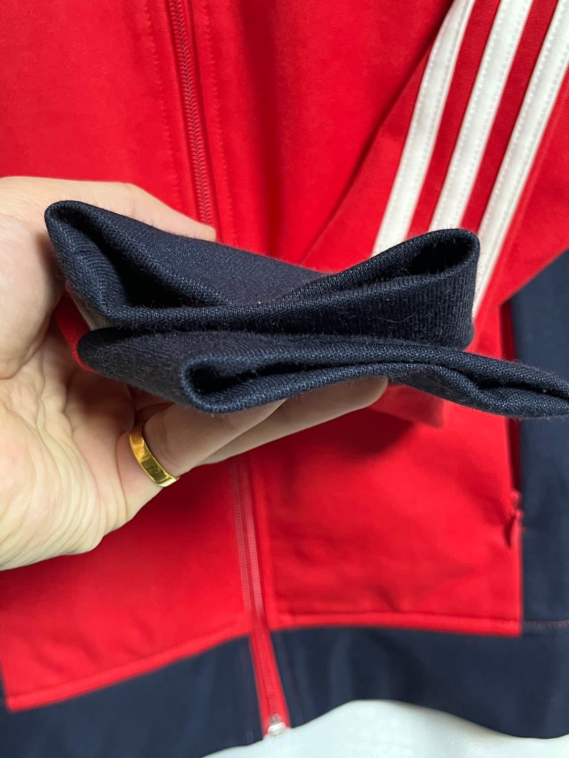 아디다스 유로파 져지 트랙탑 파이어버드 레드 90 상품이미지2