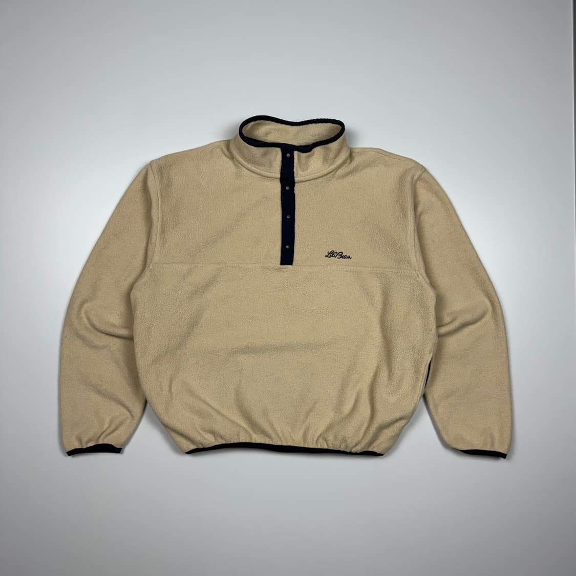 (105) 80s 엘엘빈 플리스 풀오버 아이보리 상품이미지1