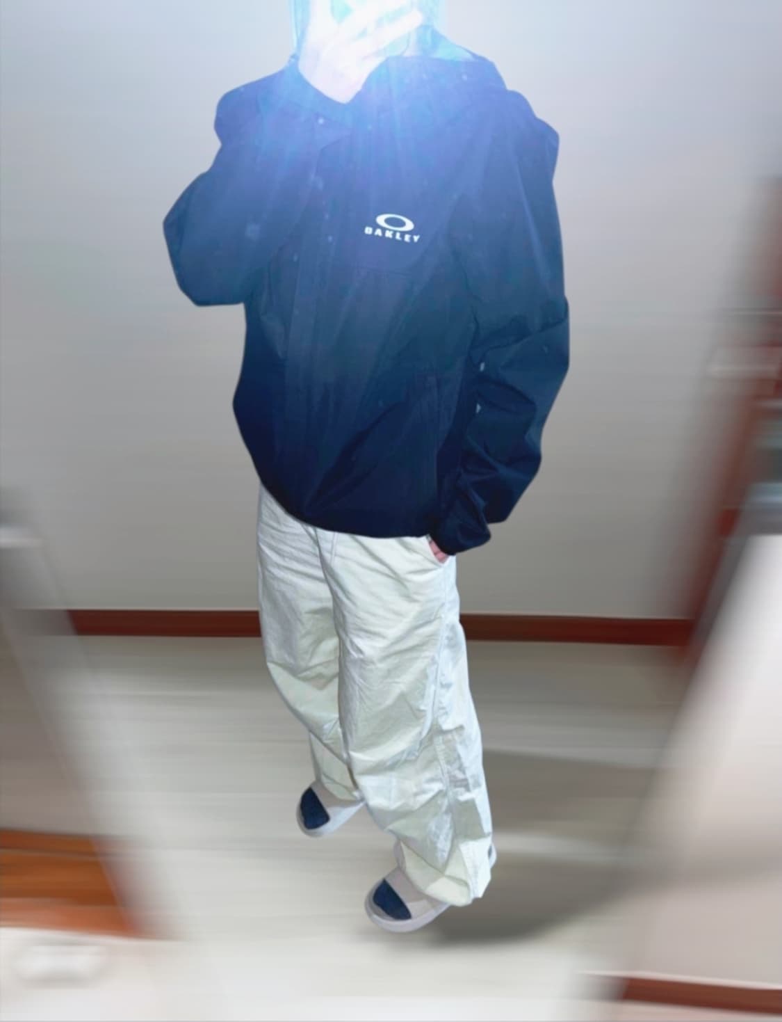 새제품XS,S,M,XL 오클리 엘리먼츠 쉘자켓2.0 블랙아웃 상품이미지2