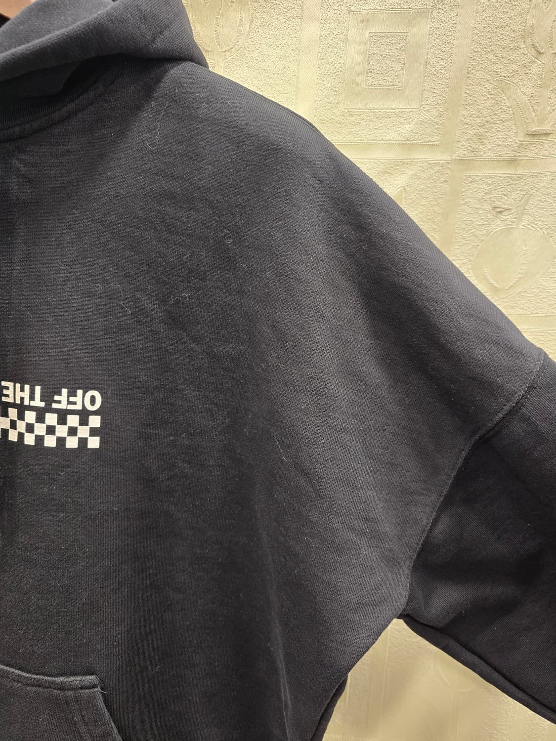 반스 검정 후드티 M(95) 상품이미지3