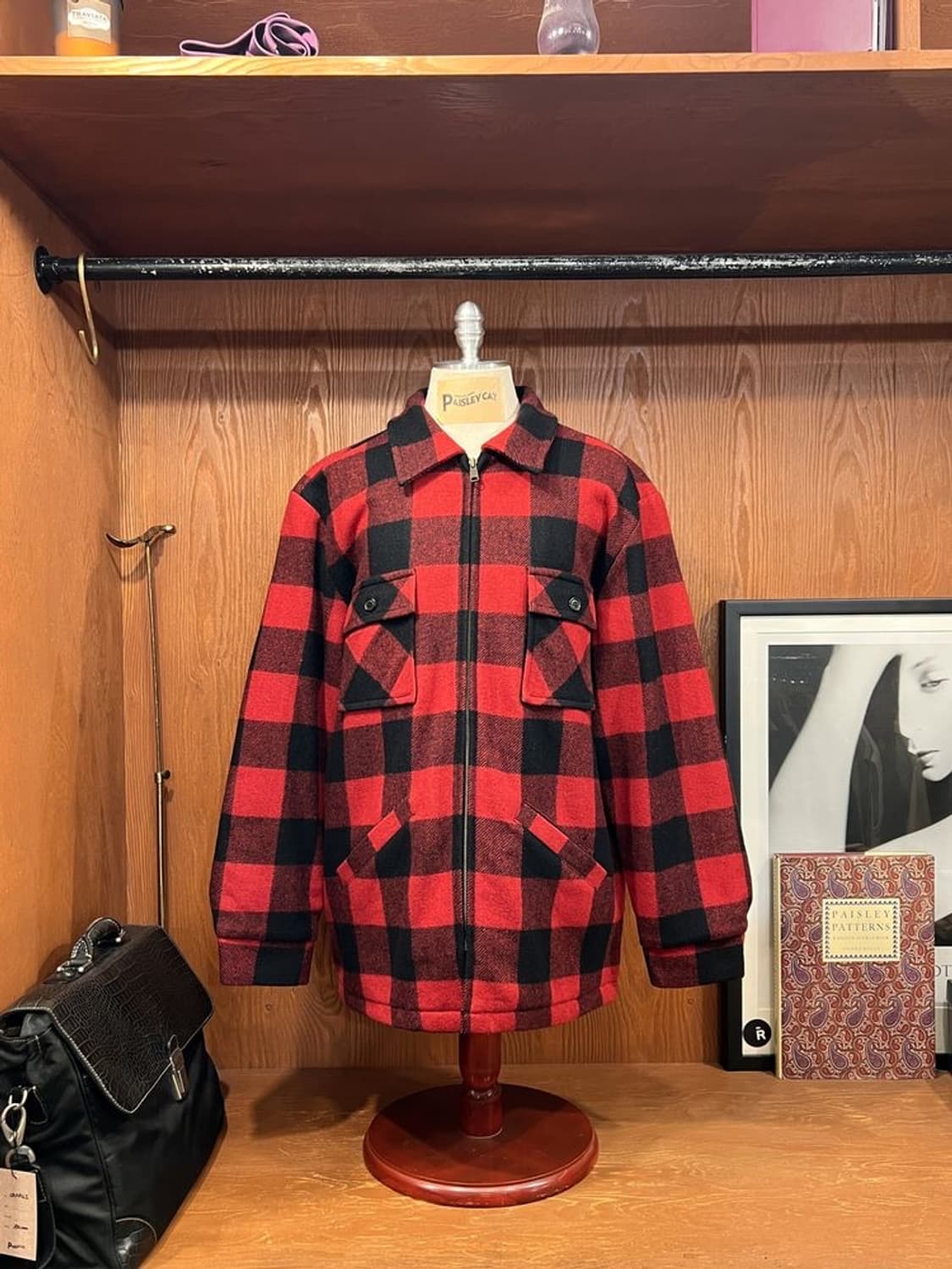 오시코시 버팔로 체크 헌팅자켓 상품이미지6