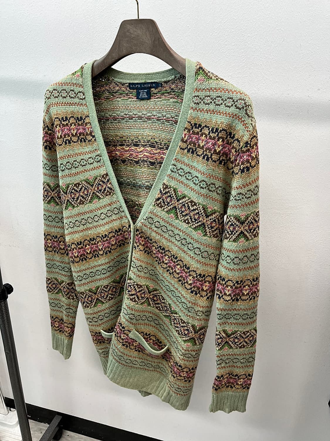 여) 랄프로렌 페어아일 가디건  상품이미지1