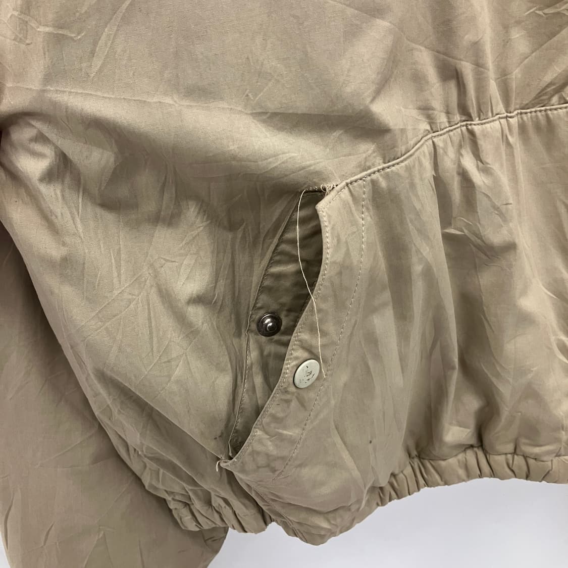 폴로 랄프로렌 베이지 코튼 스윙탑 블루종 자켓 XL 상품이미지8