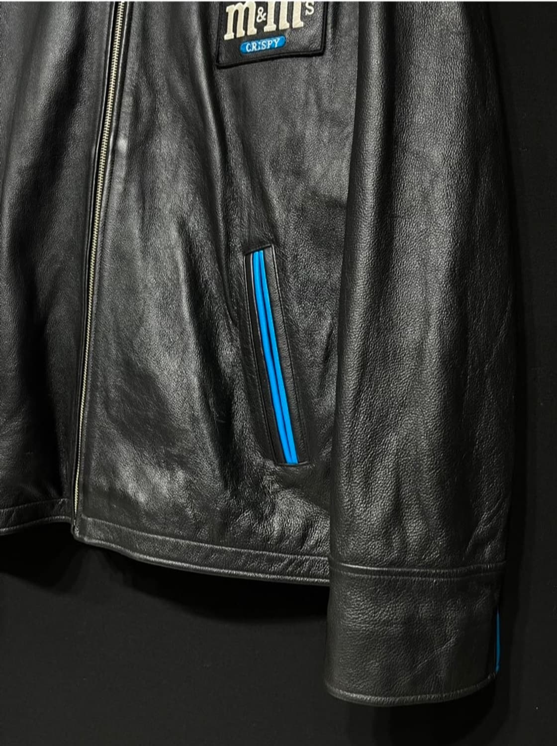 Planet Mars M&M's 올드스쿨  가죽자켓 상품이미지4