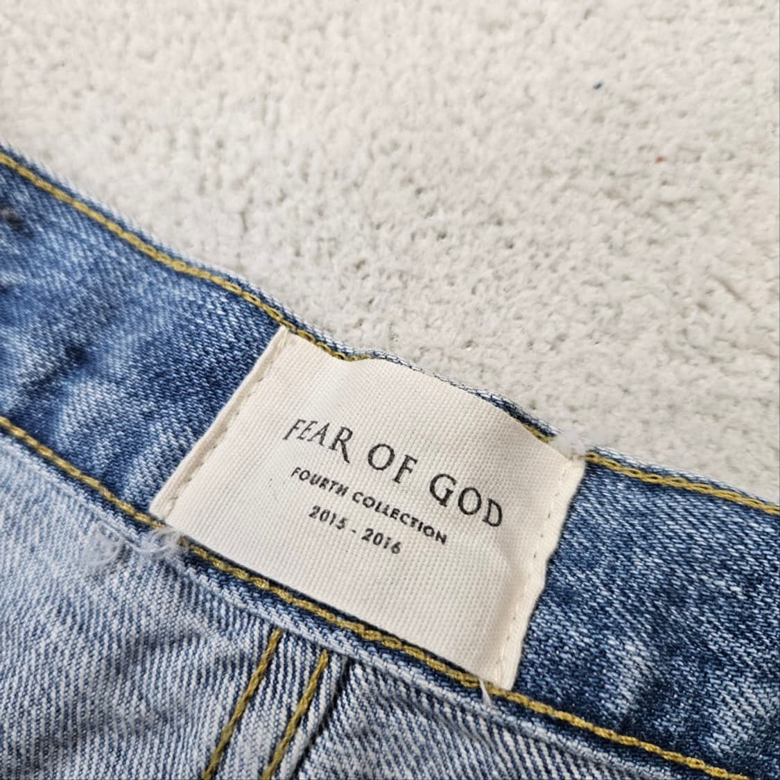 피어오브갓 4th 디스트로이드 데님 팬츠 상품이미지9