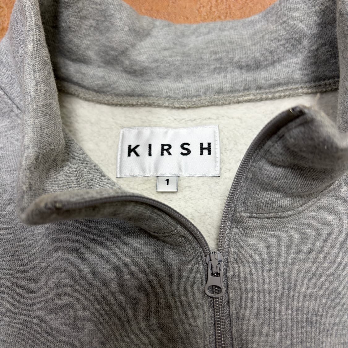 키르시 기모 하프집업 상품이미지2