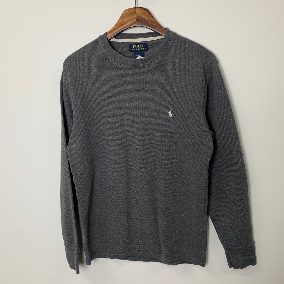 폴로 랄프로렌 신형 그레이 와플 니트 상품이미지2