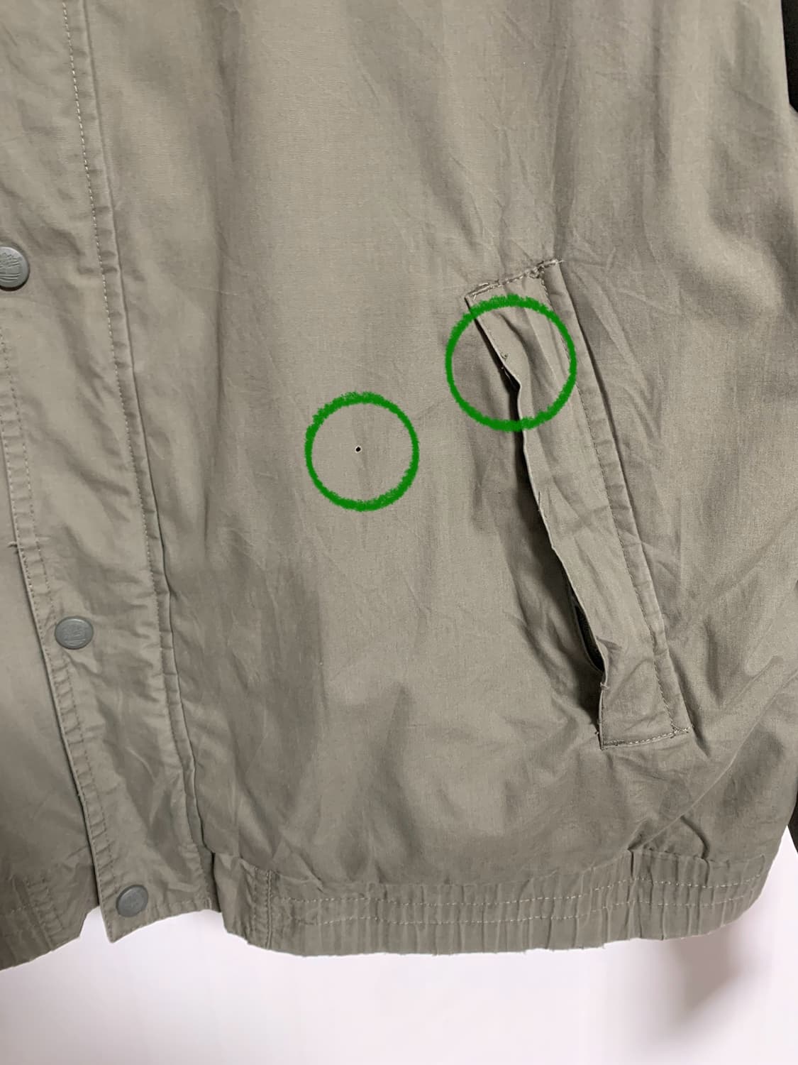 팀버랜드 나일론 쉘 자켓 상품이미지9