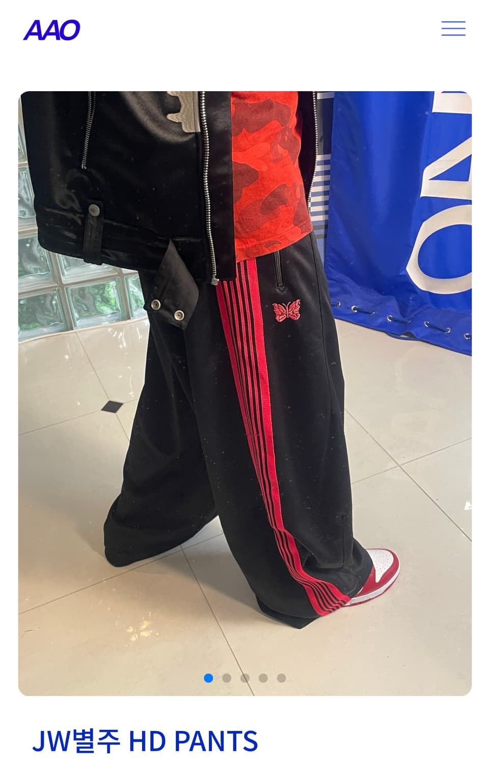 Needles HD 트랙팬츠 xs  상품이미지1